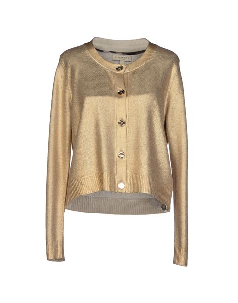 accessori burberry gold|burberry cardigans for women.